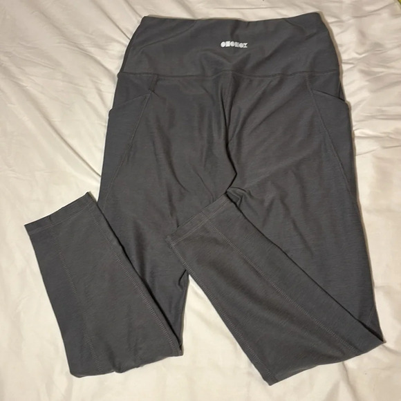 ODODOS High Waisted Yoga Leggings with Pockets - Charcoal size M - Picture 8 of 9